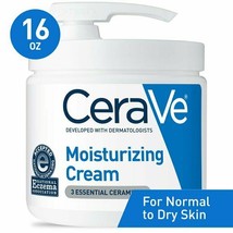 CeraVe Moisturizing Cream for Face &amp; Body, Daily Moisturizer with Pump 1... - $39.99