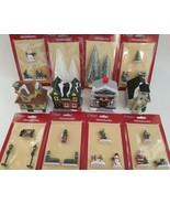 Christmas Winter Cobblestone Village Miniatures Accessories, Select: Type - $2.99