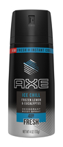 Axe Ice Chill Deodorant Body Spray for Men, 4 Oz  - $8.95