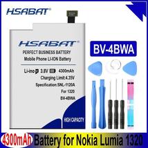 Hsabat 4300mAh BV-4BWA / Bv 4BWA / BV4BWA Li-Polymer Battery For Nokia Lumia 132 - $19.86