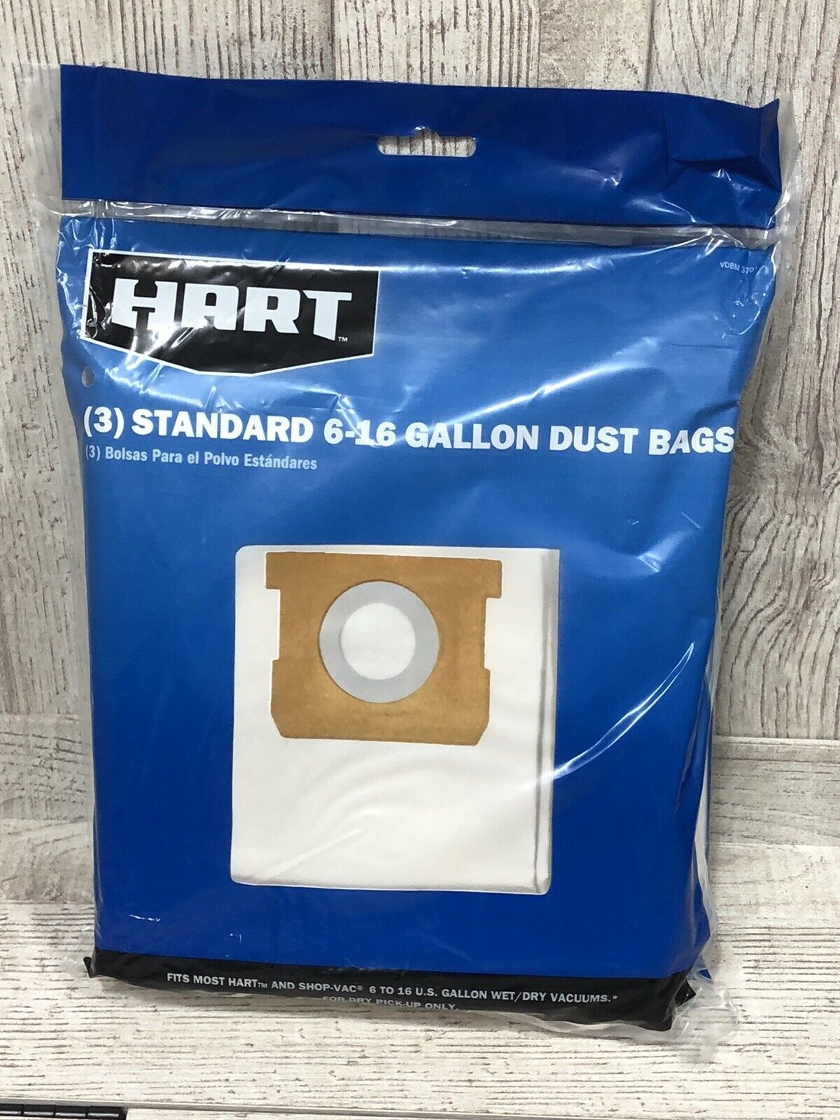 Hart 616 Gallon x3 STANDARD VACUUM DUST BAGS VDBM 3701 Most HART Shop
