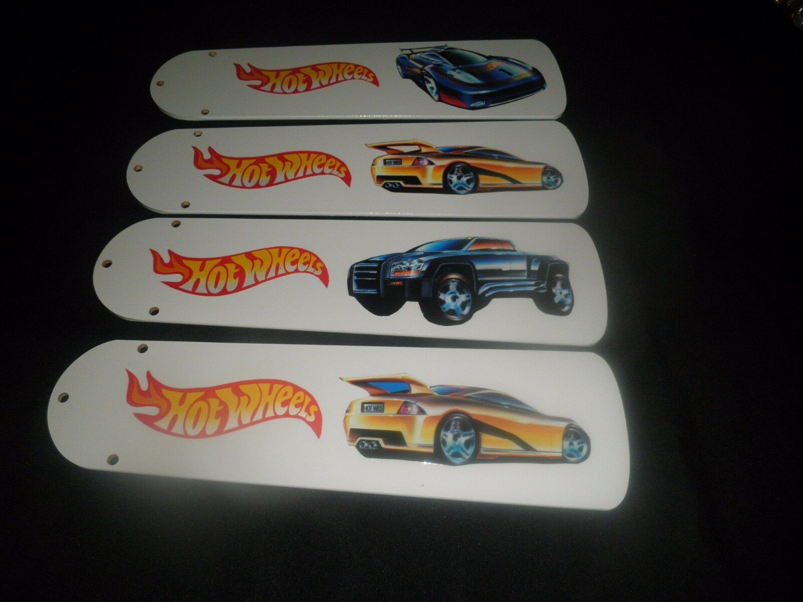 CUSTOM HOT WHEELS CEILING FAN HOT ROD CARS & TRUCKS PERFECT FOR