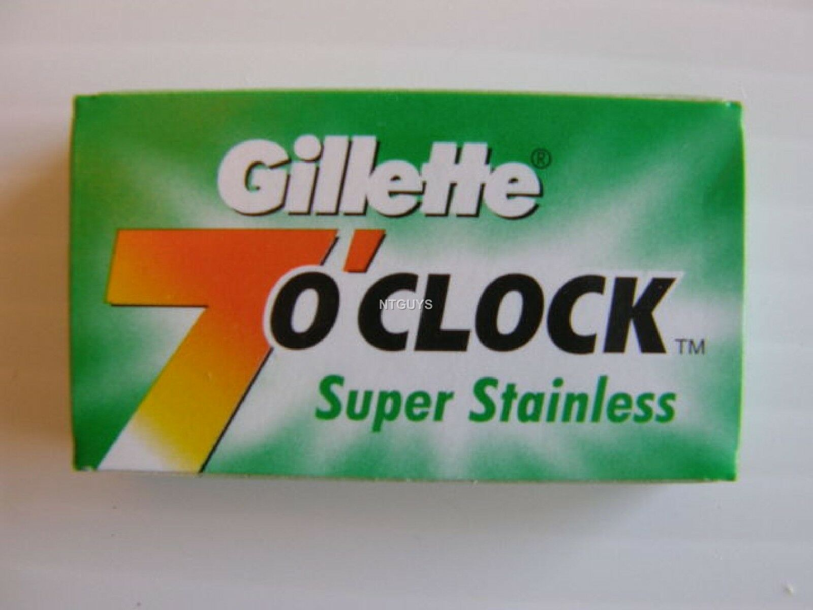 15 Gillette 7 O'clock double edge safety razor blades made in Russia Men's Razors
