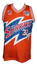 Jimmer Fredette #32 Shanghai Sharks Basketball Jersey New Sewn Orange Any Size image 1