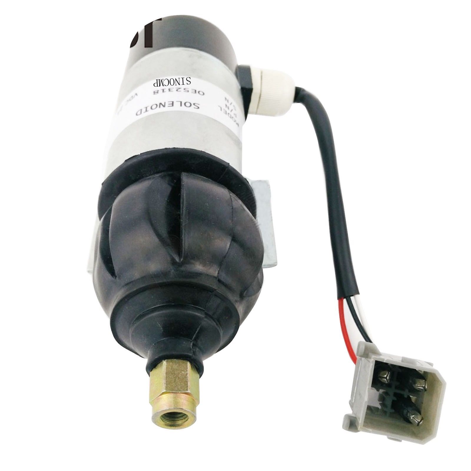 SINOCMP OE52318 24V Fuel Shutoff Solenoid For Perkins Volvo Penta