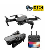 E88 Pro Foldable Drone WIFI FPV 4K Wide Angle Dual Camera RC Quadcopter NEW - $46.55
