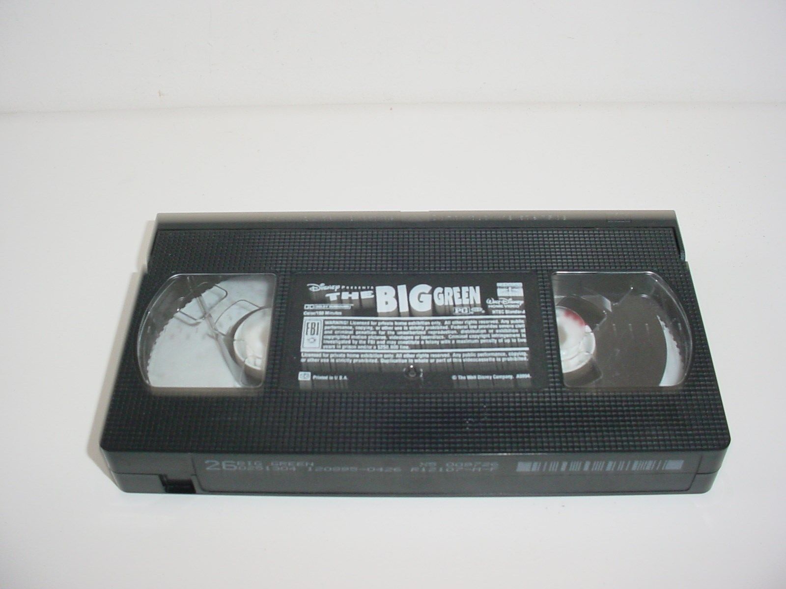 The Big Green VHS Video Tape Movie - VHS Tapes