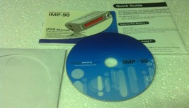 MPIO IMP-90 Digital Music Player MANUAL and SOFTWARE DISC - i-Bulldog IM... - $1.97