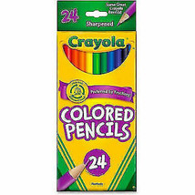 Crayola 68-4024 Long Colored Pencils - Pack of 24 - $5.05