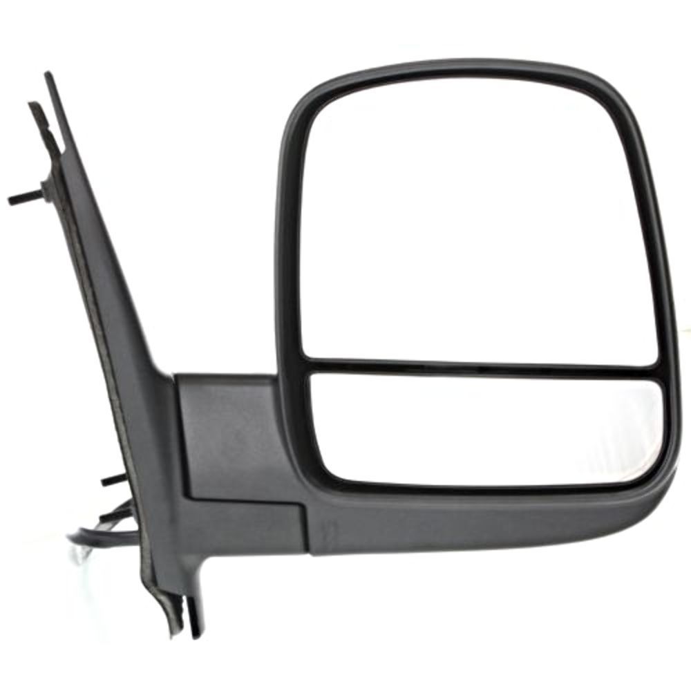 Parts Link #: GM1320276 Power Operated Side View Mirror for 1988-2000 C//K 1500 Chevy GMC Truck Suburban Heated Left Driver Side Painted Black