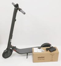 Segway Ninebot KickScooter E22 Folding Electric Scooter with Seat - Dark Gray image 1