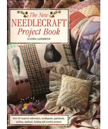 New Needlecraft Project Book Over 60 Inspired Embroidery Needlepoint Pat... - $6.43