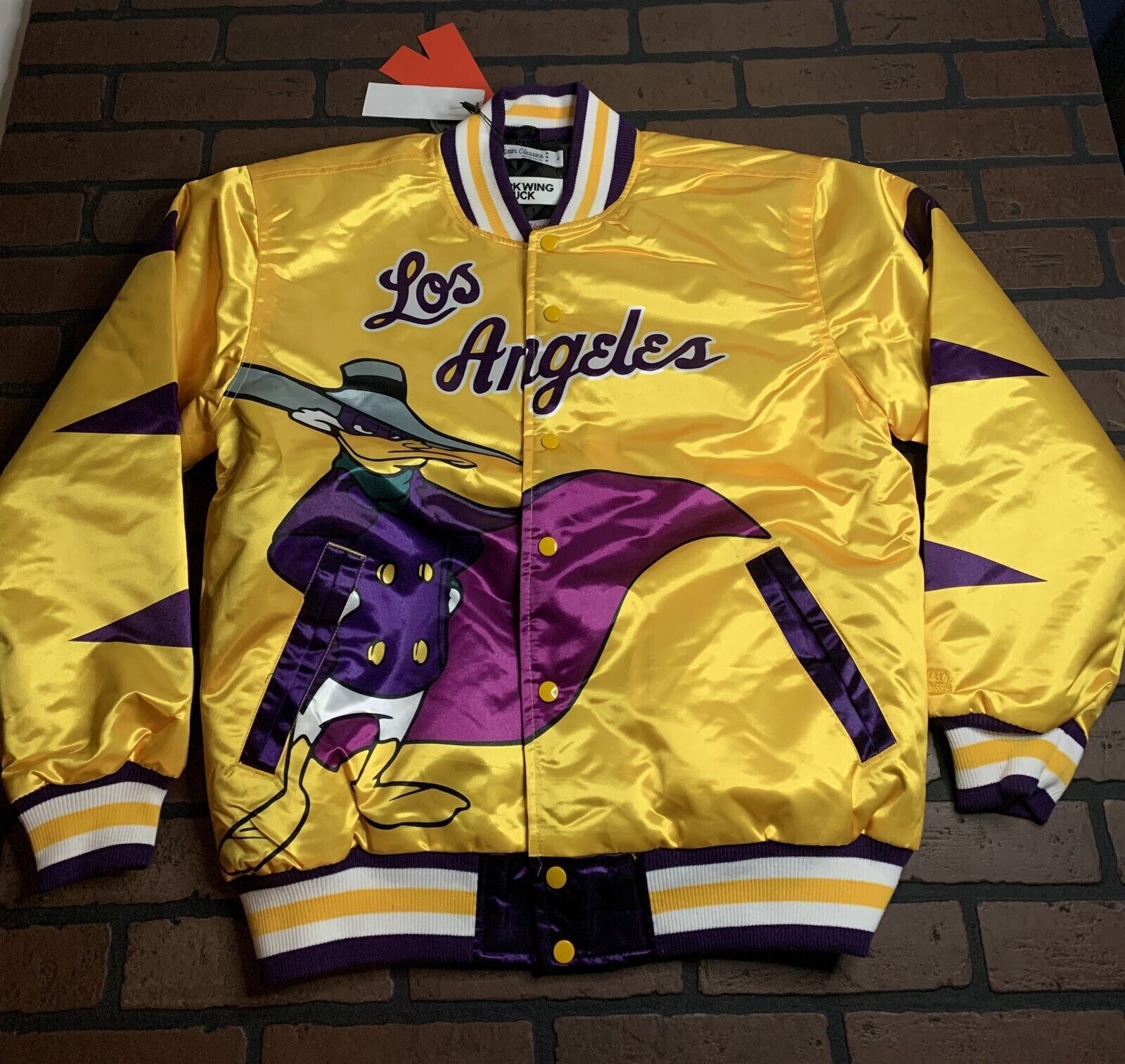 Darkwing Duck Los Angeles Headgear Classics Streetwear Jacket~never Worn~m L Xl Coats And Jackets 6396