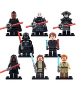 8pcs Star Wars Obi-Wan Kenobi Anakin Darth Vader The Inquisitor Reva Minifigures - $18.99