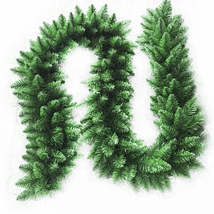 2.7m Artificial Green Christmas Garland Wreath Xmas Home Party Christmas... - $22.99+