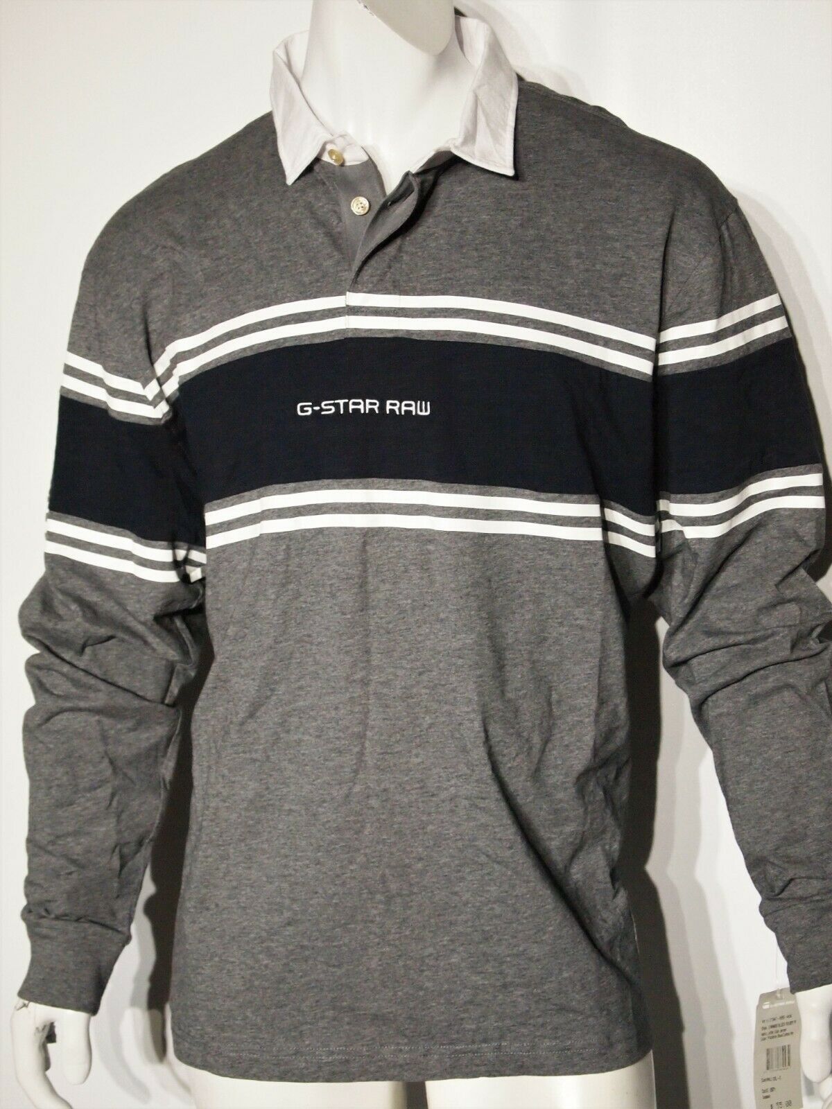 G-Star RAW men's long sleeve rugby polo size xxl - Polos