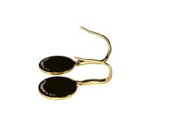 RARE 18k Yellow Gold Tiffany & Co. 750 Please Return To Dangle Earrings 5.63g image 7