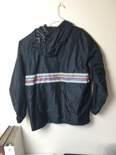 FedEx Jacket Hooded Rain Reflective 3M Stan Herman Imagewear Uniform ...