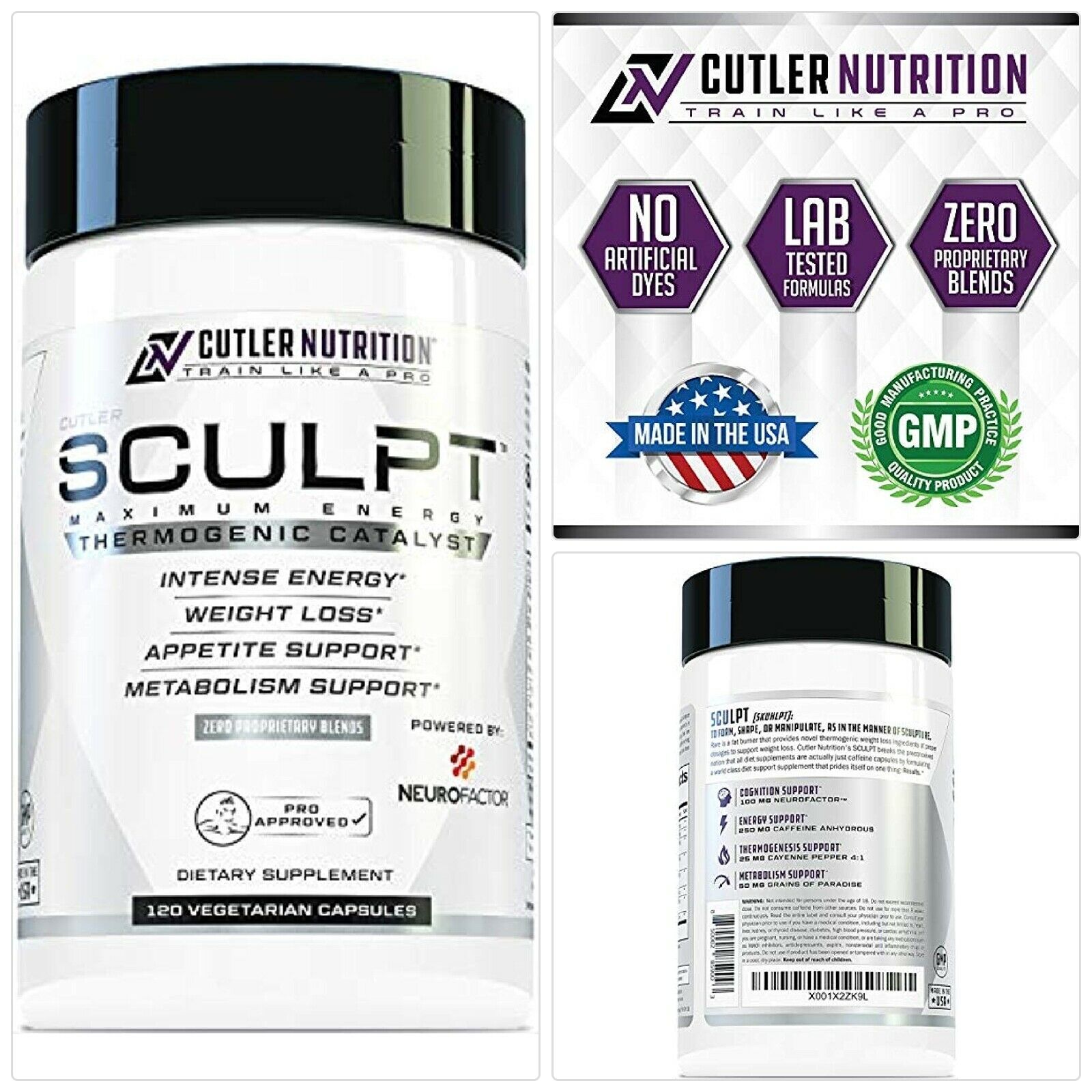 SCULPT Fat Burner Diet Pills Best Weight Loss Energy Pills and Maximum