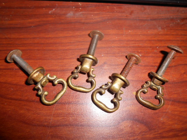 Primary image for Four Cabinet Door Pulls w/Mounting Screws
