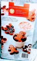 Gingerbread Man Christmas Candy Mold Wilton Holidays. 2 Count. - $22.76