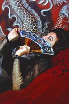 Ava Gardner In 55 Days At Peking Holding Oriental Fan By Serpent Artwork... - $23.99