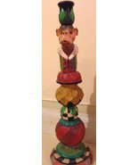 House Of Hatten Whimsical Monkey Candle Holder Figurine Peggy Fairfax He... - $56.09