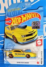 Hot Wheels 2021 Factory Set Mattel Games #149 &#39;10 Pro Stock Camaro Yello... - $3.12
