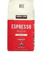Kirkland Signature Espresso Blend Coffee, Dark Roast, Whole Bean, 2.5 lbs 1.13kg - $28.71
