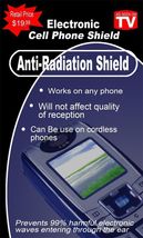 4- Electronic Cellphone Anti-Radiation Shield~Cell Phone Extra Protectio... - $20.00