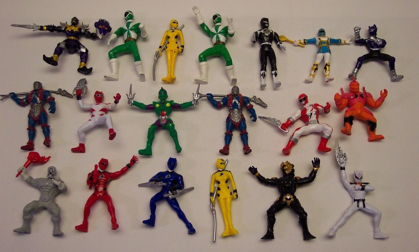 mighty morphin power rangers dolls
