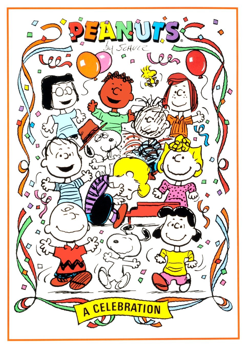 Charlie Brown Snoopy The Peanuts Gang Peanut Party Celebration StandUp