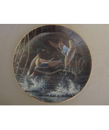 MALLARD DUCKS collector plate ALOFT Michael Budden FREE AS THE WIND #2 W... - $28.00