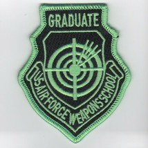 Usaf Air Force Wic Graduate Friday Weapons School Embroidered Jacket Patch - $27.54