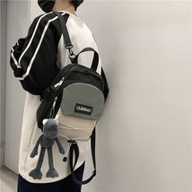 Small Panelled Colors Backpafor Boys Girls  Drawstring Shoulder Bags Wom... - $30.13