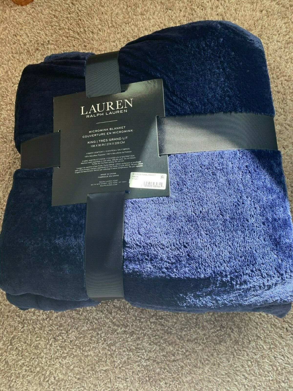 BNWT Lauren Ralph Lauren Micromink Plush and 24 similar items