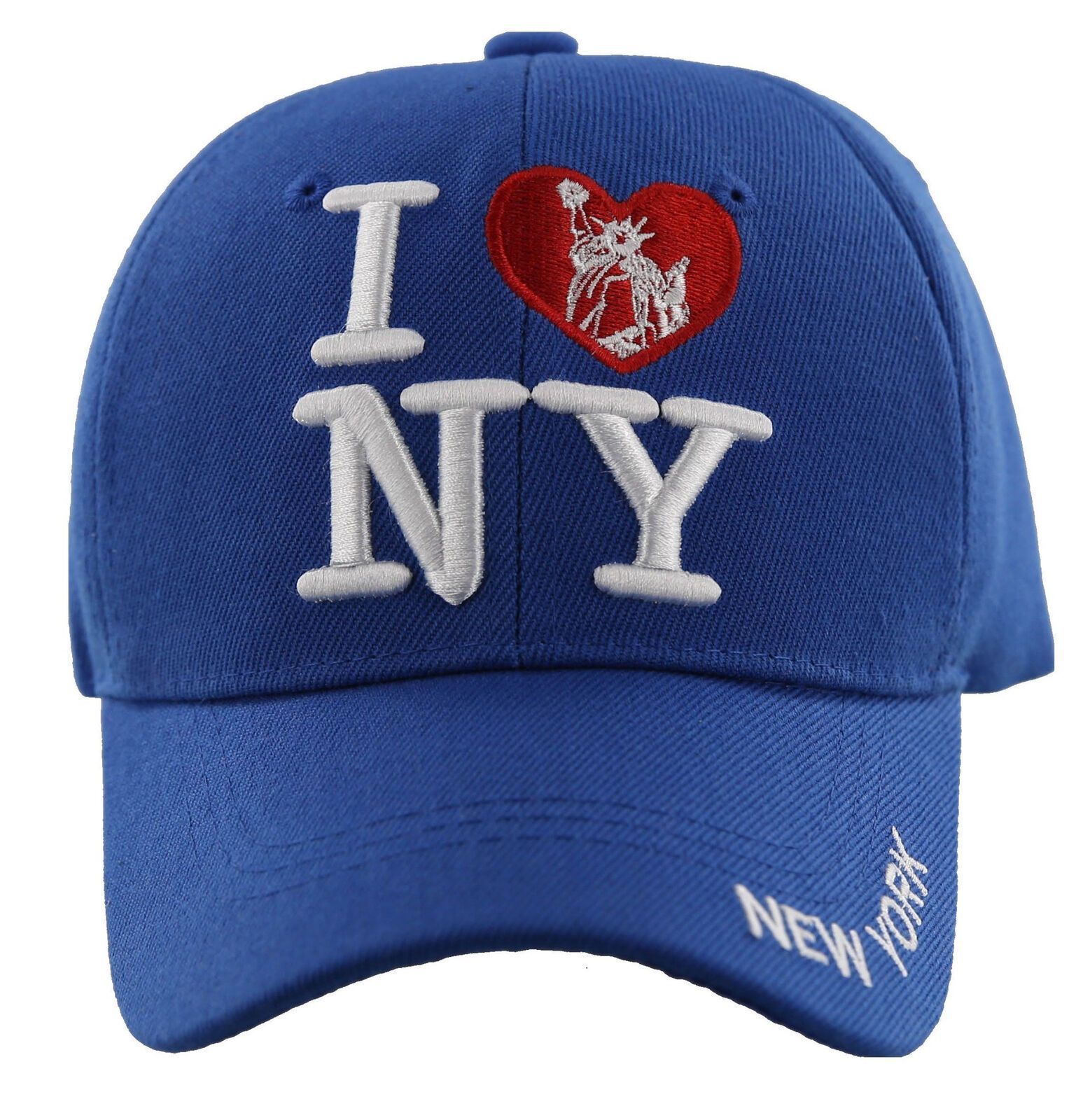 NEW! I LOVE NEW YORK THE EMPIRE CITY NYC CAP HAT ROYAL BLUE - Men's Hats