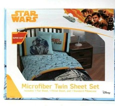 1 Count Jay Franco & Sons Disney Star Wars Super Soft Microfiber Twin Sheet Set - $31.99