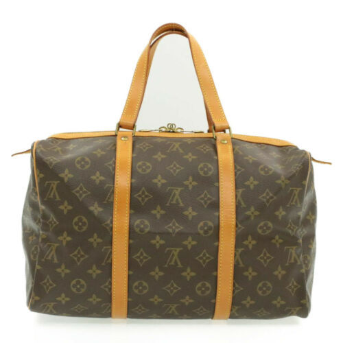 LOUIS VUITTON Monogram Sac Souple 35 Boston Bag M41626 LV Auth 15386 - Women&#39;s Bags & Handbags