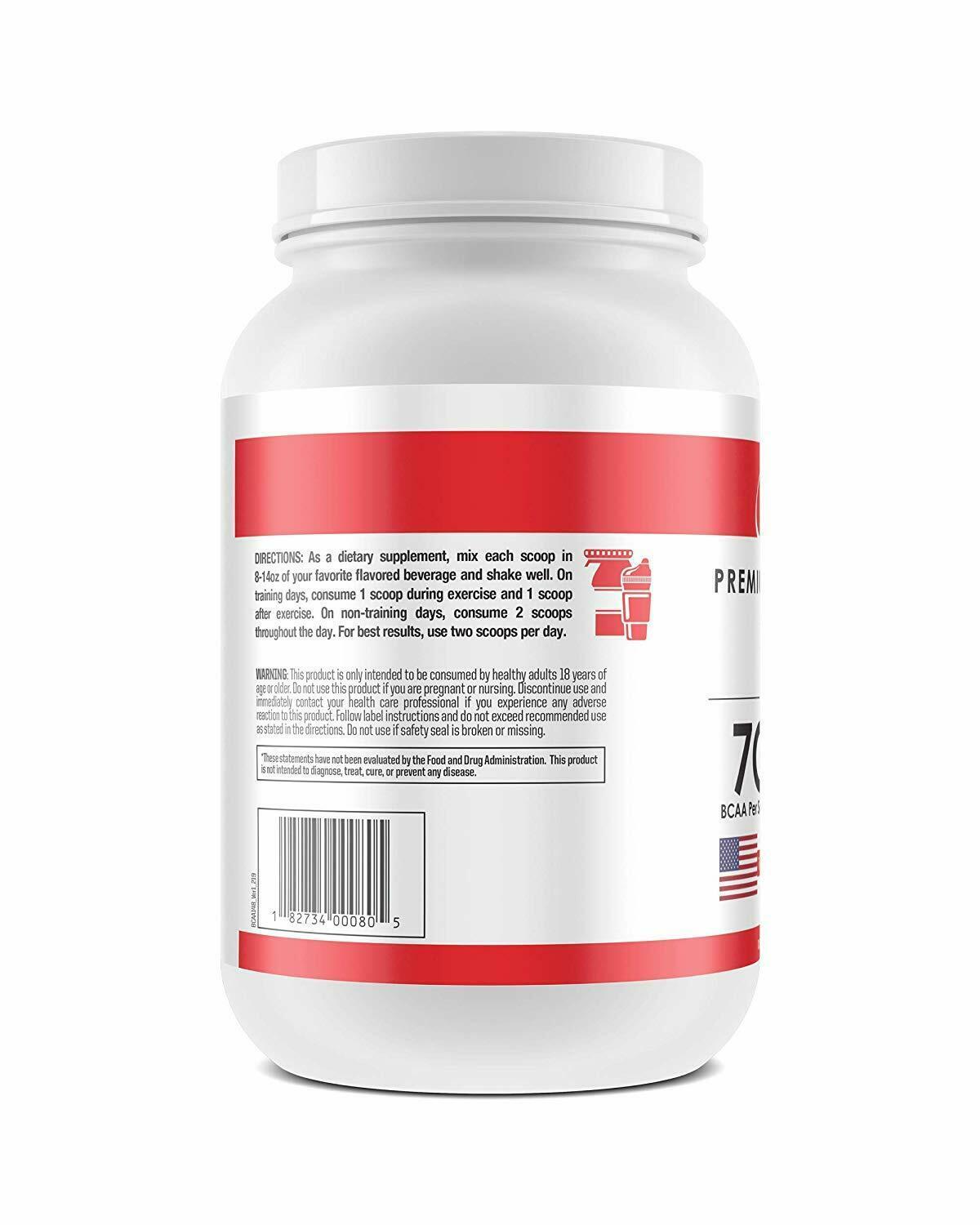 BCAA Powder Unflavored 211 Ratio Total Nutrition Technology 1001gm