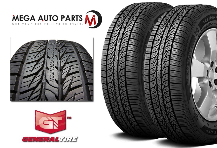 2 New General AltiMAX RT43 225/70R15 100T BSW ALL Season Grand Touring ...