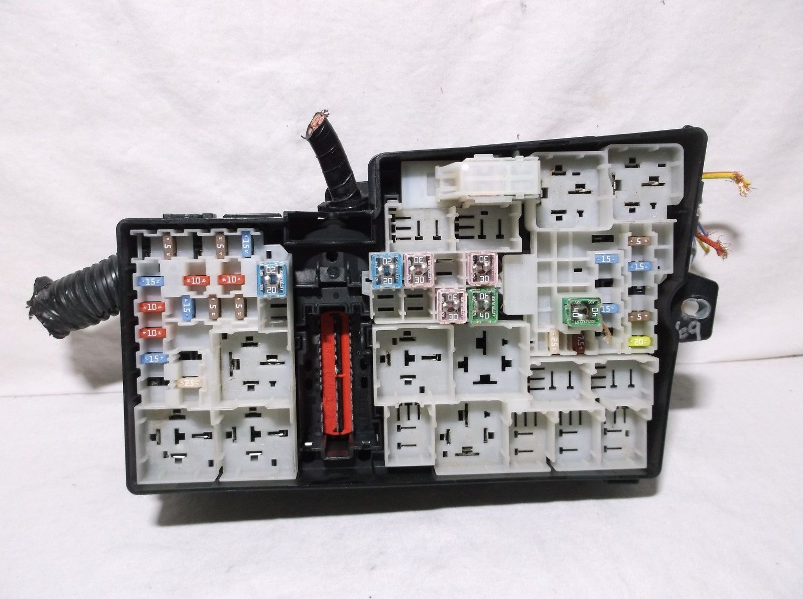 14-15 FORD TRANSIT CONNECT/ 2.5L/ FUSE/ RELAY/ BOX ... ford transit connect fuse box 