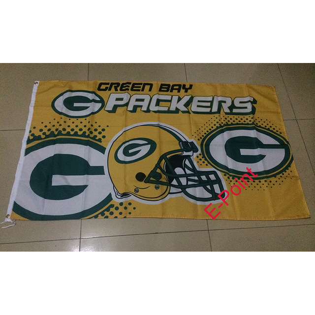 Green Bay Packers 3x5 Ft Size Decoration Flag Flag Other