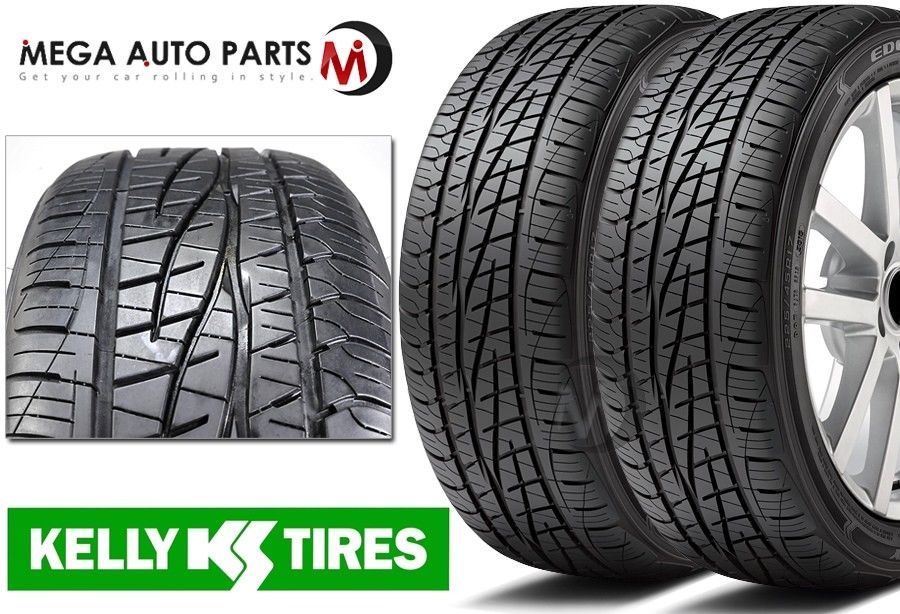 2 New Kelly Edge HP 225/50R17 94W All Season Highway High Performance