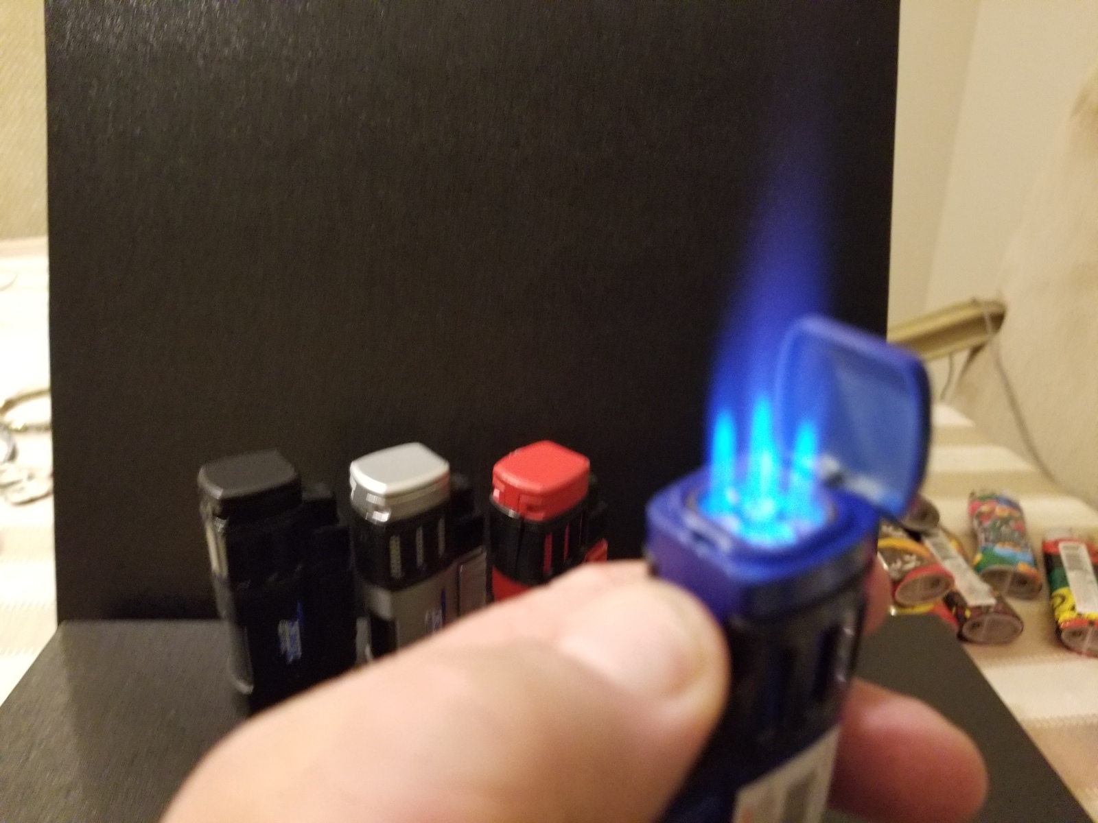 Bulk Lighters Lot, 100 Torches, Windproof, Novelty, USB, Refillable