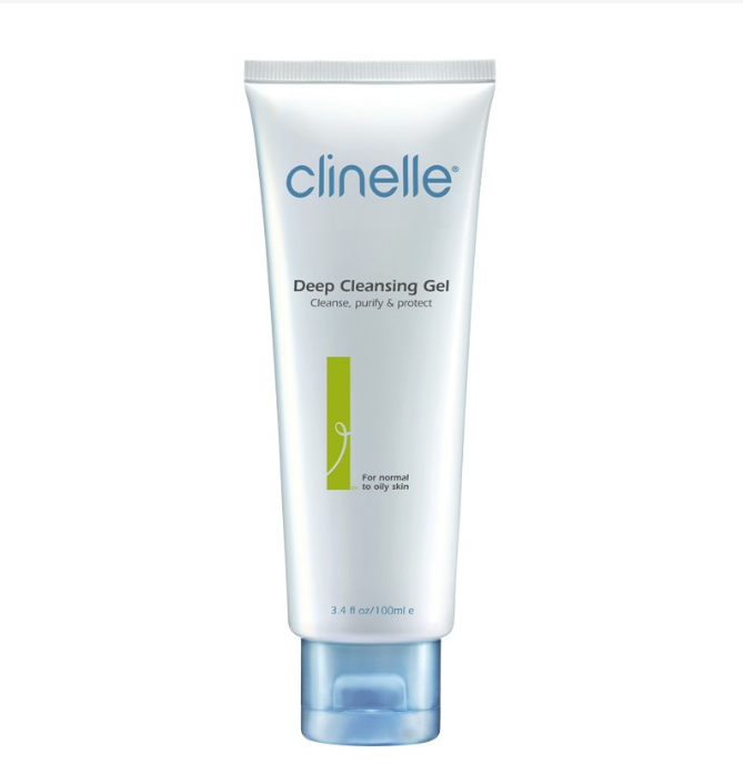 1 BOX Clinelle Deep Cleansing Gel Cleanser 100ml DHL EXPRESS