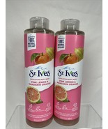 (2) St. Ives PINK LEMON &amp; MANDARIN ORANGE Exfoliating Body Wash 22oz - $19.99