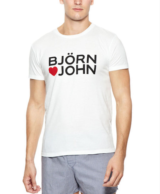 Primary image for Björn Loves John Limited Edition T-Shirt by Björn Borg 100% Cotton 5F "Large"