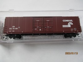 Micro-Trains # 10200180 Conrail 60' Box Car, Excess Height, Double Plug Door (N) image 1