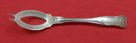 King By Kirk Sterling Silver Olive Spoon Ideal 5 1/4" Custom Made - $79.00